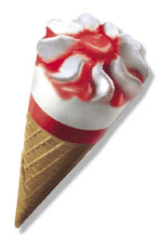 Cornetto Strawberry at Glasskoll.se