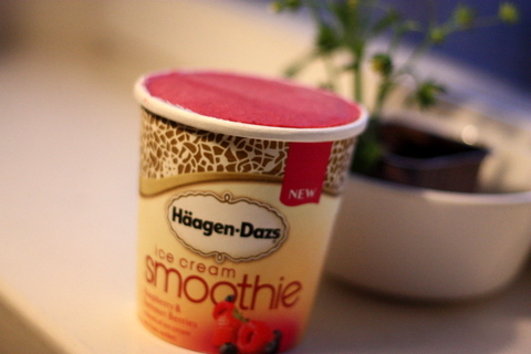 Häagen-Dazs Ice Cream Smoothie - Glasskoll.se Photo by Glassmannen