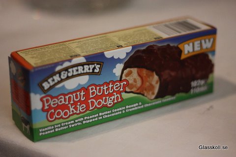 Ben & Jerry's Peanut Butter Cookie Dough - Glasskoll.se Photo by Glassmannen